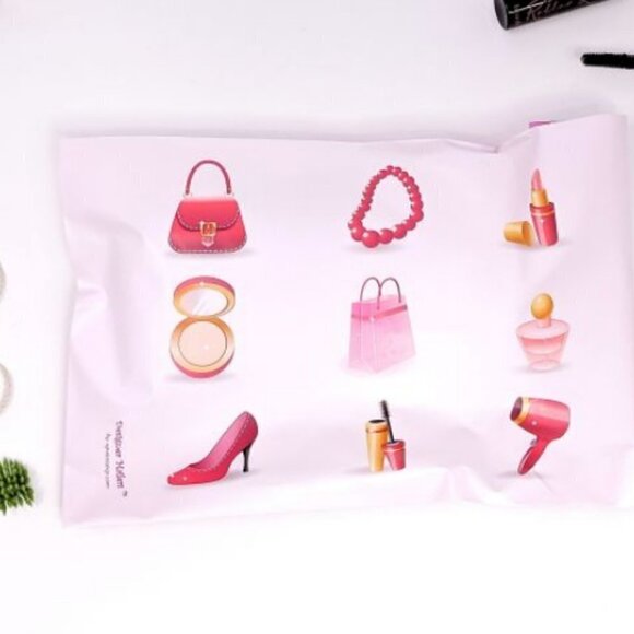 Femme Girlie Shipping Supplies! 30 Poly Mailers + 30 TY Cards + 60TY Stickers - Picture 13 of 14